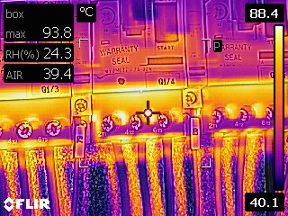Termografia quadro elettrico